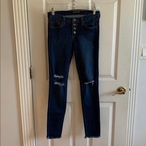 Angry Rabbit dark wash skinny jeans